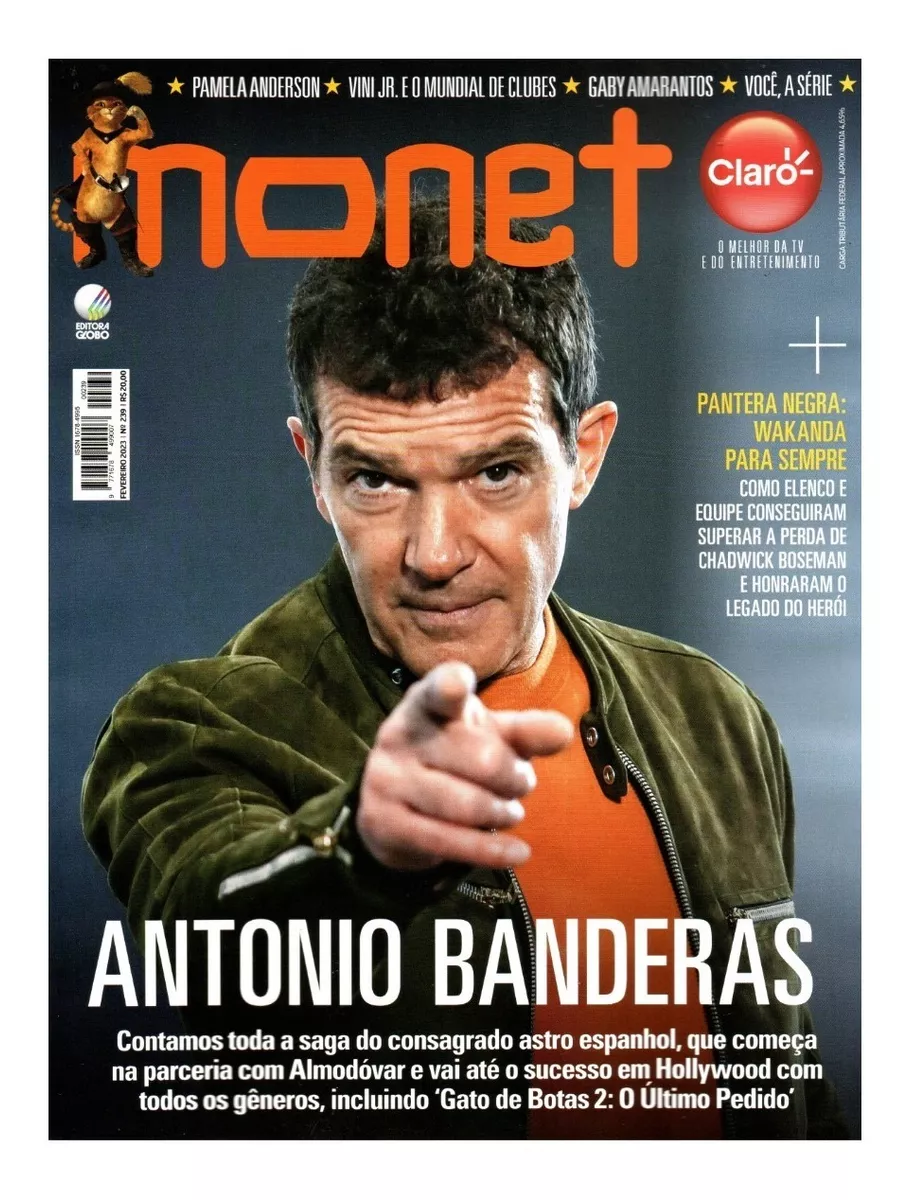 Revista Monet: Antonio Banderas Fevereiro De 2023 Edição 239