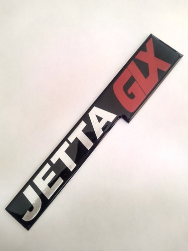 Emblema Letra Jetta Glx A2 Volkswagen 1987al 1992 Foto 2