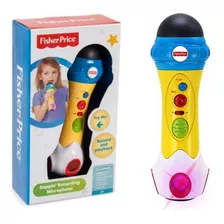 Microfono Grabador Con Efectos Y Luces Fisher Price Kfp1739