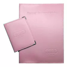 Porta Manual Rosa + Acessório Audi