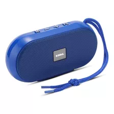 Parlante Bluetooth Usb Soul Xs350 Pocket Entrada 3.5 Correa Color Azul