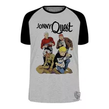 Camiseta Blusa Jonny Quest Desenho Antigo Hanna Barbera Aven