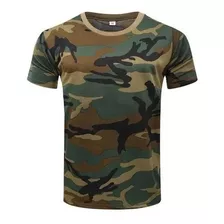 Polera Verano Ligera Estilo Militar Uso Diario