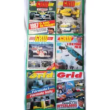 Revista Grid Senna Piquet Prost Interlagos Formula 1