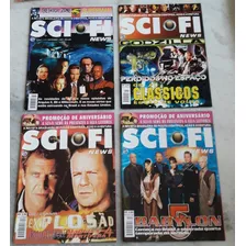 Lote 7 Revistas Sci-fi News - Anos 90 (h)