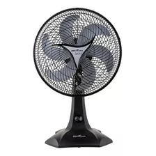 Ventilador De Mesa Britania 30cm Protect 30 Six 6 Pás 3 Velocidades Preto 110v / 220v