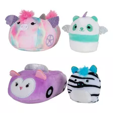 De Squishmallows Felicia En Carriage & Zeke In Car, Two...