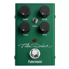 Pedal De Efeito Fuhrmann Tube Drive Td10 Verde