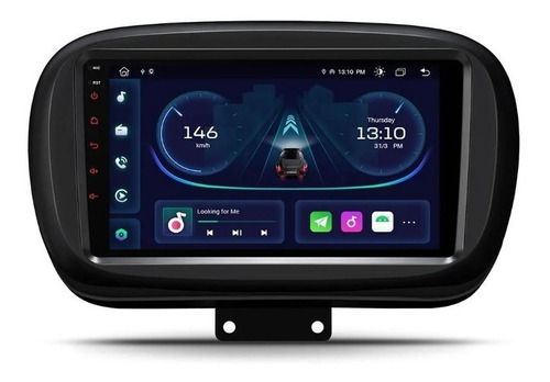 Gps Android Fiat 500 2016-2019 Bluetooth Carplay Usb Radio Foto 2