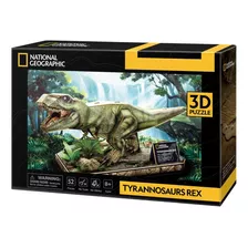 Puzzle 3d Tyrannosaurus Rex National Geographic Wabro