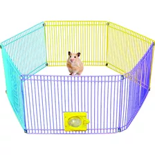 Cercadinho Para Hamster Anão - Colorido Portátil