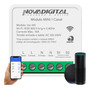 Novadigital Ms-105 Mini Interruptor Wifi Inteligente 1ch Automação Casa Alexa Branco 127/220v