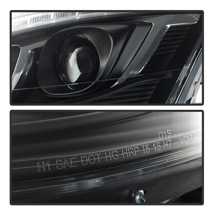 Black 2007-2009 Mercedes-benz W221 S-class Drl Led Proje Yyk Foto 6