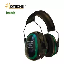 Protector De Oido Tipo Fono Industrial Hoteche 435205 Color Negro