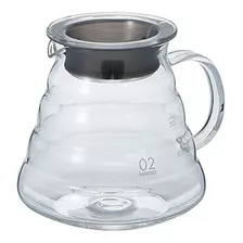 Hario V60 Borrar De Cristal Rango Café Server, 600 Ml.