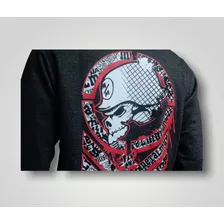 Casaca Con Capucha De Franela Metal Skull | Ufc Mma Gimnasio