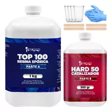 Resina Epoxica Crea Epoxy Top 100 & Hard 50 | 1.5 Kg