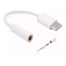 Kit 50 Cabo Adaptador Tipo C Femea P2 P3 Headphone Otg Usb-c