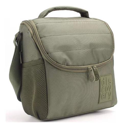 Lunchera Conservadora Térmica Discovery Conserva 12 Hs Azul Color Verde Musgo Lunchera Discovery