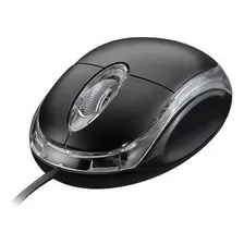 Mouse Óptico Alámbrico Tpm010 Color Negro