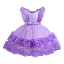 Vestido De Fiesta Para Niña, Vestido De Novia De Princesa Co