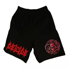 Short Bermuda Deicide Deathmetal,black,rock,streetwear.