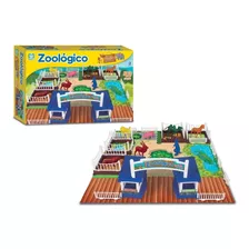 Playset Meu Zoologico Com 25 Peças Da Nig Brinquedos 0234