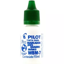 Tinta Marcador Quadro Branco Reabastecedor Wbm-7 Verde 15ml