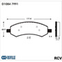 Balatas Dynamik Delanteras Para Mitsubishi Raider 3.7l 2006-