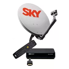 Antena Parabólica 60 Cm Da Sky Com 1 Aparelho Em Hd