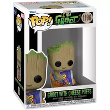 Figura De Accion Goot Con Cheese Puffs 1196 De I Am Groot Funko Pop 