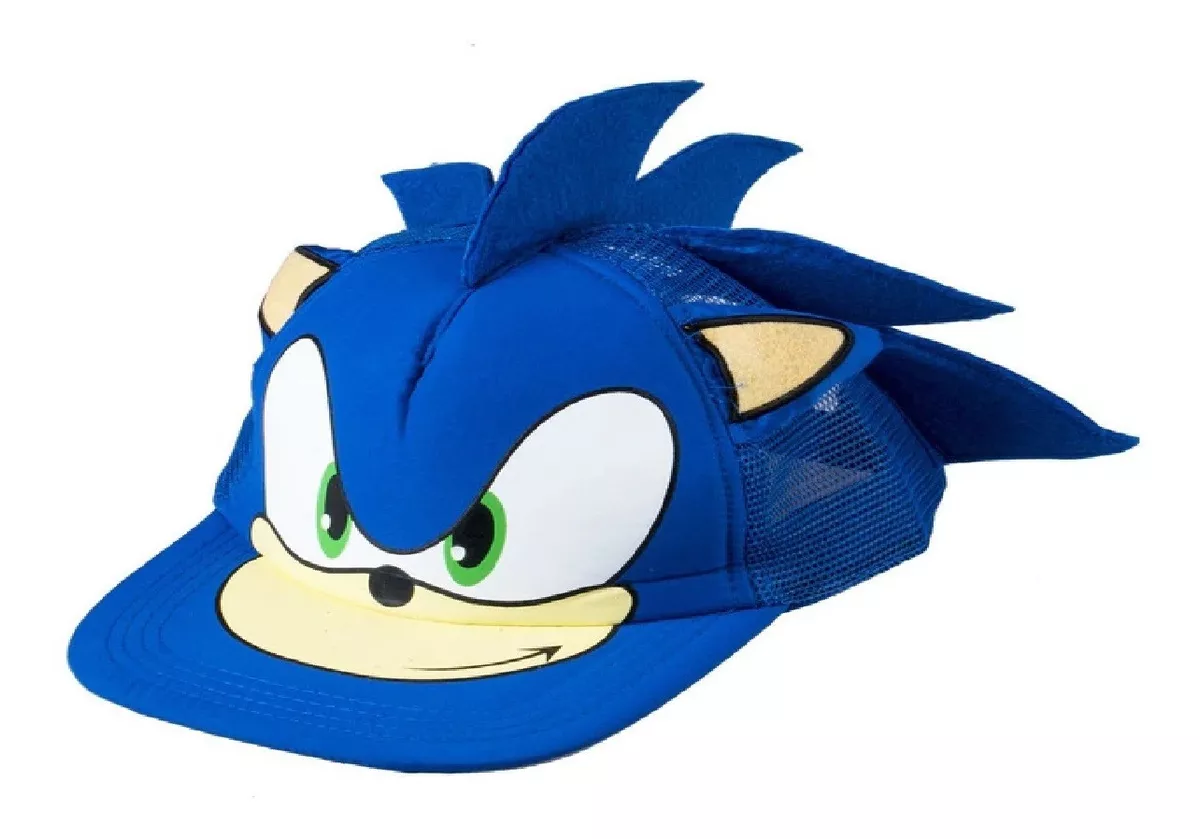 Boné Do Sonic The Hedgehog  Novo - Barato