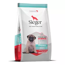 Alimento Sieger Super Premium Para Perro Cachorro De Raza Pequeña Sabor Mix En Bolsa De 15 kg