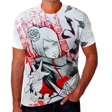 Camiseta Camisa Konan Akatsuki Naruto Anime Envio Rápido 04