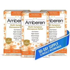 Amberen: Safe Multi-symptom Menopause Relief. Clinically Sho