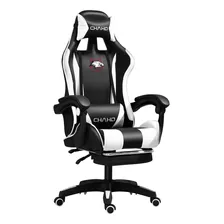 Cadeira Gamer Racer Ergonômica Massagem Estofado Apoio Pés