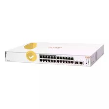 Switch Hp Aruba 1830-24g-poe Admin 24 Puertos Poe 195w +sfp