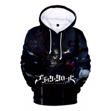 Sudaderas Con Capucha Cool Black Clover 3d