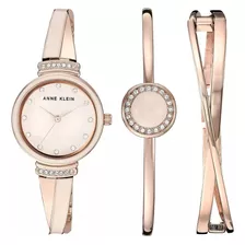 Reloj Mujer Anne Klein Ak/3292-lpst Detalles De Cristal