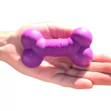 Brinquedo Pet Cachorro Osso Ossinho Anti Stress Raça Pequena Cor Roxo