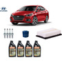 Kit De Filtros Y Aceite Sinttico Para Hyundai Ix35