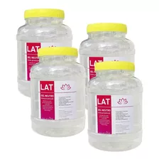 Gel Base Neutro 3kg Pack X4 Depilación Definitiva