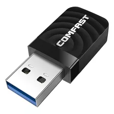 Adaptador Comfast,receptor Wifi De 1300mbps, Usb2,4g Y 5ghz.