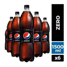 Pack 6 Bebida Pepsi Zero 1,5 Litros