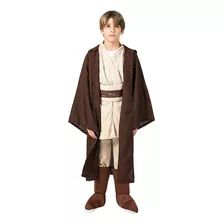 Traje De Cavaleiro Jedi Guerra Nas Estrelas Infantil Cosplay