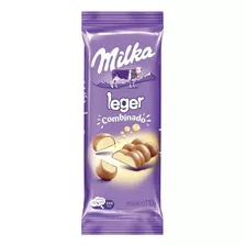 Tableta Chocolate Milka Leger Combinado Negro Y Blanco Aireado X 110 Gr