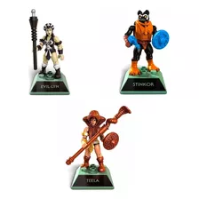 Masters Of The Universe Mega Construx Coleção 3 Figuras