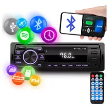 Mp3 Rádio Multilaser Evolve Usb Bluetooth Aux Sd Card 4x35w