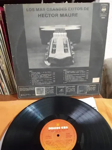 Hector Maure - Los Mas Grandes Exitos De Hector Maure - vinilo 1974