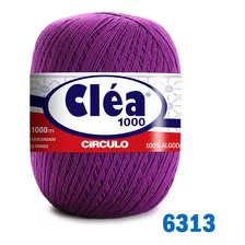 Linha Cléa 1000m Círculo Crochê Cor 6313 - Amora